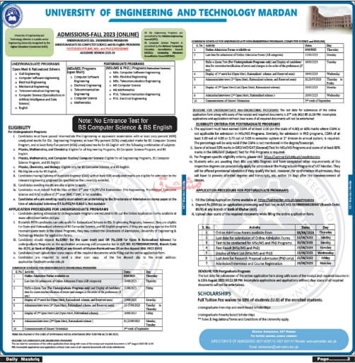 Admission-Details-for-UET-2023