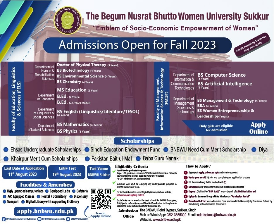 The-Begum-Nusrat-Bhutto-Women-University-BNBWU-Sukkur