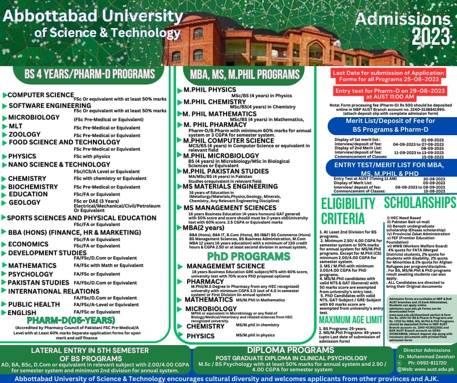 Abbottabad University of Science & Technology-AUST-Abbottabad