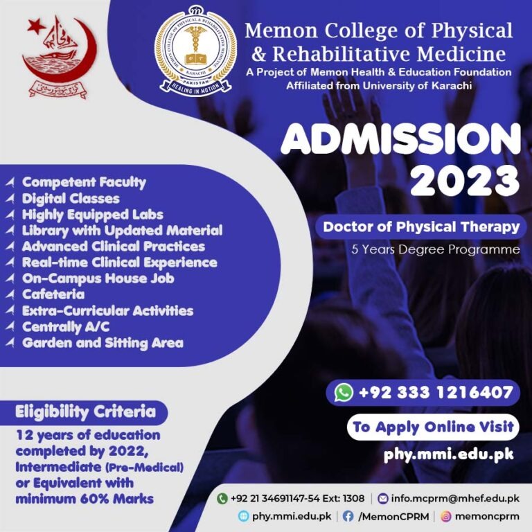 Memon College of Physical & Rehabilitative Medicine, Karachi