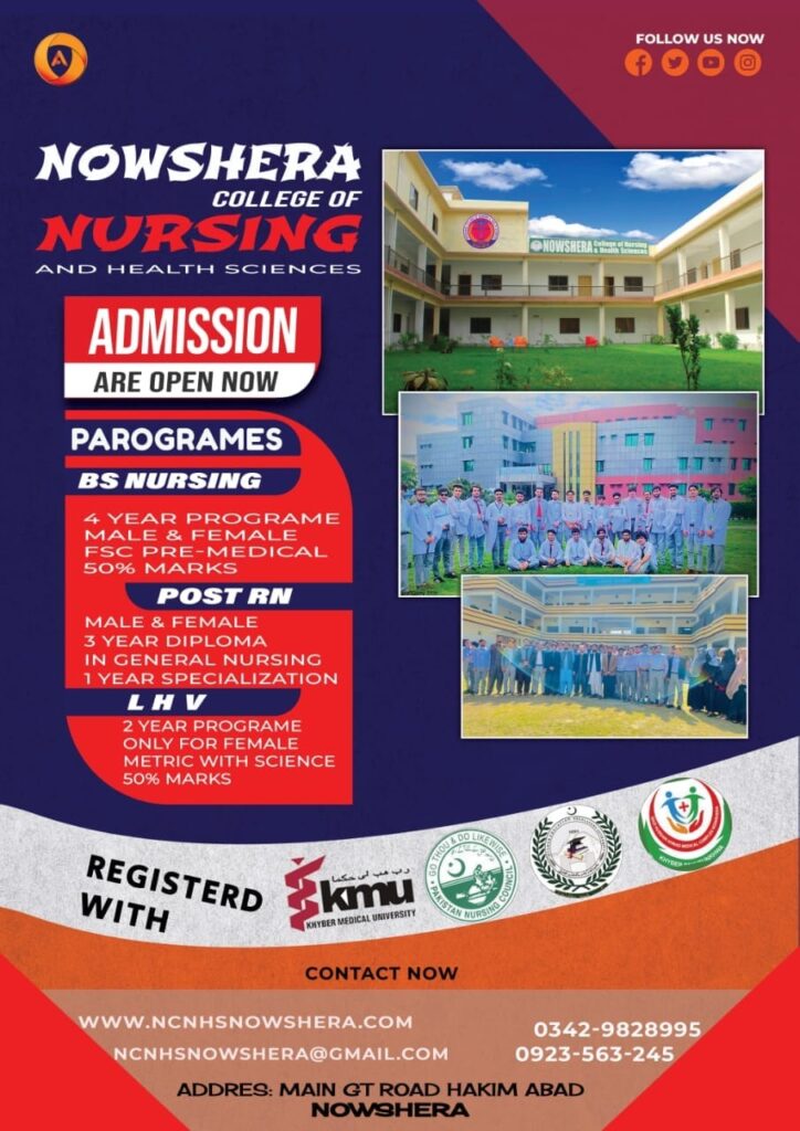 Nowshera College of Nursing & Health Sciences, Nowshera