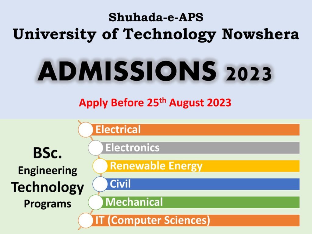 Shuhada-e-APS University of Technology, Nowshera